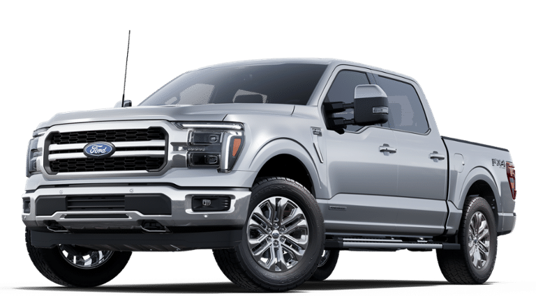 2025 Iconic Silver Metallic Ford F-150 LARIAT 4X4 Truck